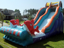 Drop Zone Inflatables - Gulf Shores AL Inflatables, Bounce Houses and Inflatable Water Slides