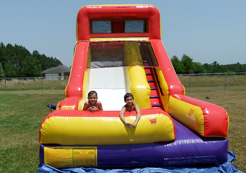 Inflatable Summer Splash side with pool
