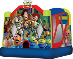 Toy Story 3 Bouncer with Inflatable Slide